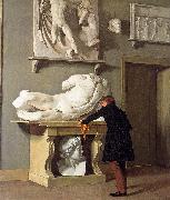 Christen Kobke The View of the Plaster Cast Collection at Charlottenborg Palace china oil painting reproduction